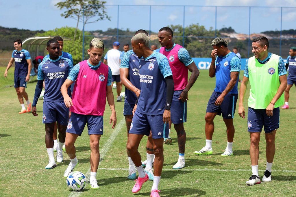 Com folga, Bahia divulga programação para curta semana de treinos no CT, visando a preparação no jogo contra o lanterna Coritiba