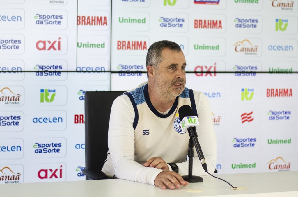 Com classificação na mão para semifinal da Copa do Brasil sub-20, técnico Rogério Ferreira fala sobre expectativa da decisão contra o CSA
