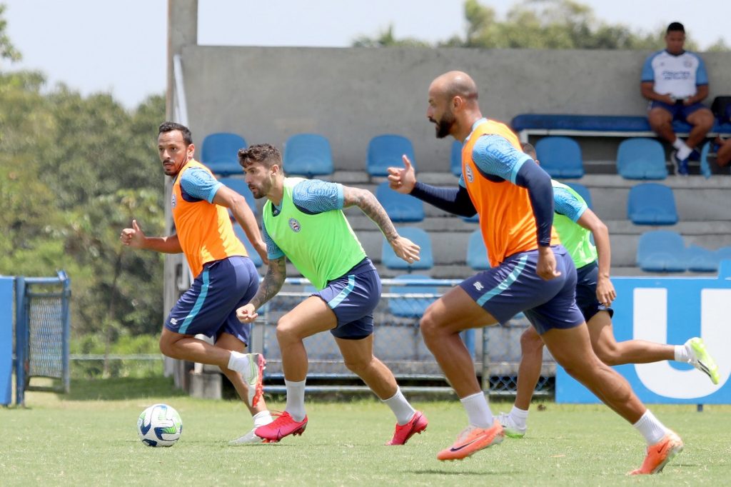 De olho no Inter e na vaga da Copa Sul-americana, Bahia divulga programação semanal de atividades no CT Evaristo de Macedo. 