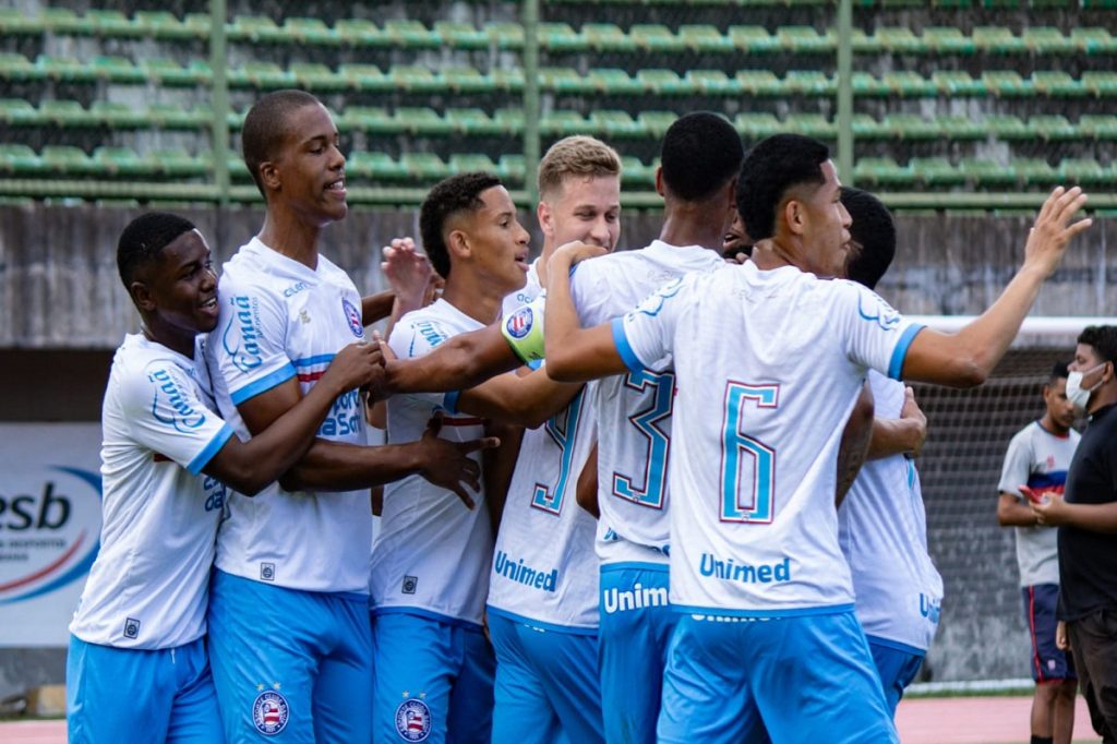 Sub-20 do Bahia busca vantagem na primeira decisão das quartas de final da Copa do Brasil, contra o CSA, em Alagoas