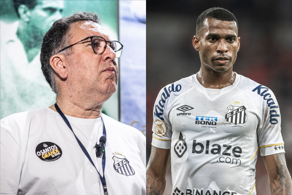 Vídeo: Presidente do Santos revela negociação fechada entre Bahia e o volante Jean Lucas para temporada 2024