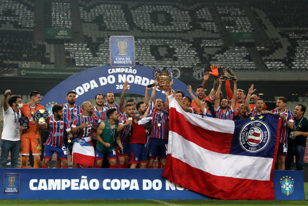 Bahia possui uma das maiores cotas da Copa do Nordeste e pode faturar até R$ 6 milhões no Nordestão; confira distribuições dos prêmios
