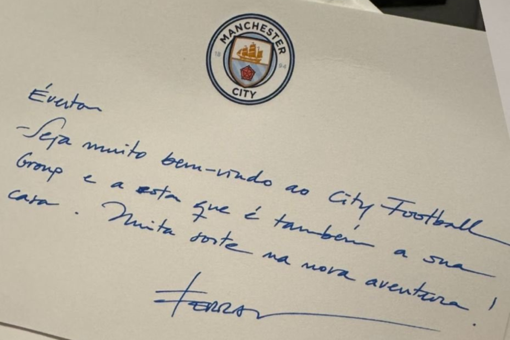 Craque do Bahia Everton Ribeiro recebe carta de Ferran Soriano, CEO do Grupo City: "também é sua casa"